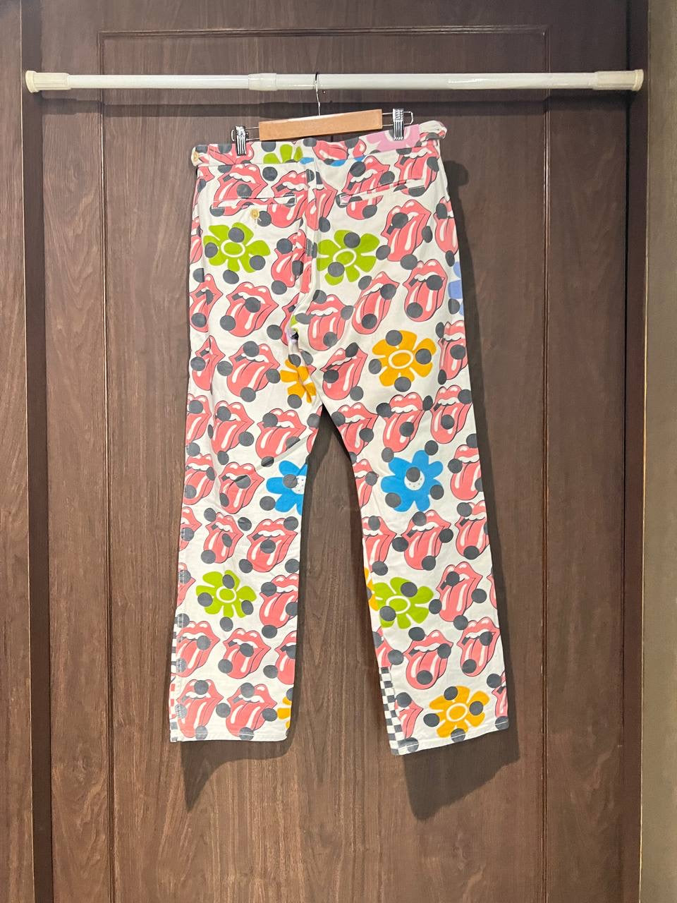 SS06 Comme Des Garçons Homme Plus x The Rolling Stones Patchwork Pants