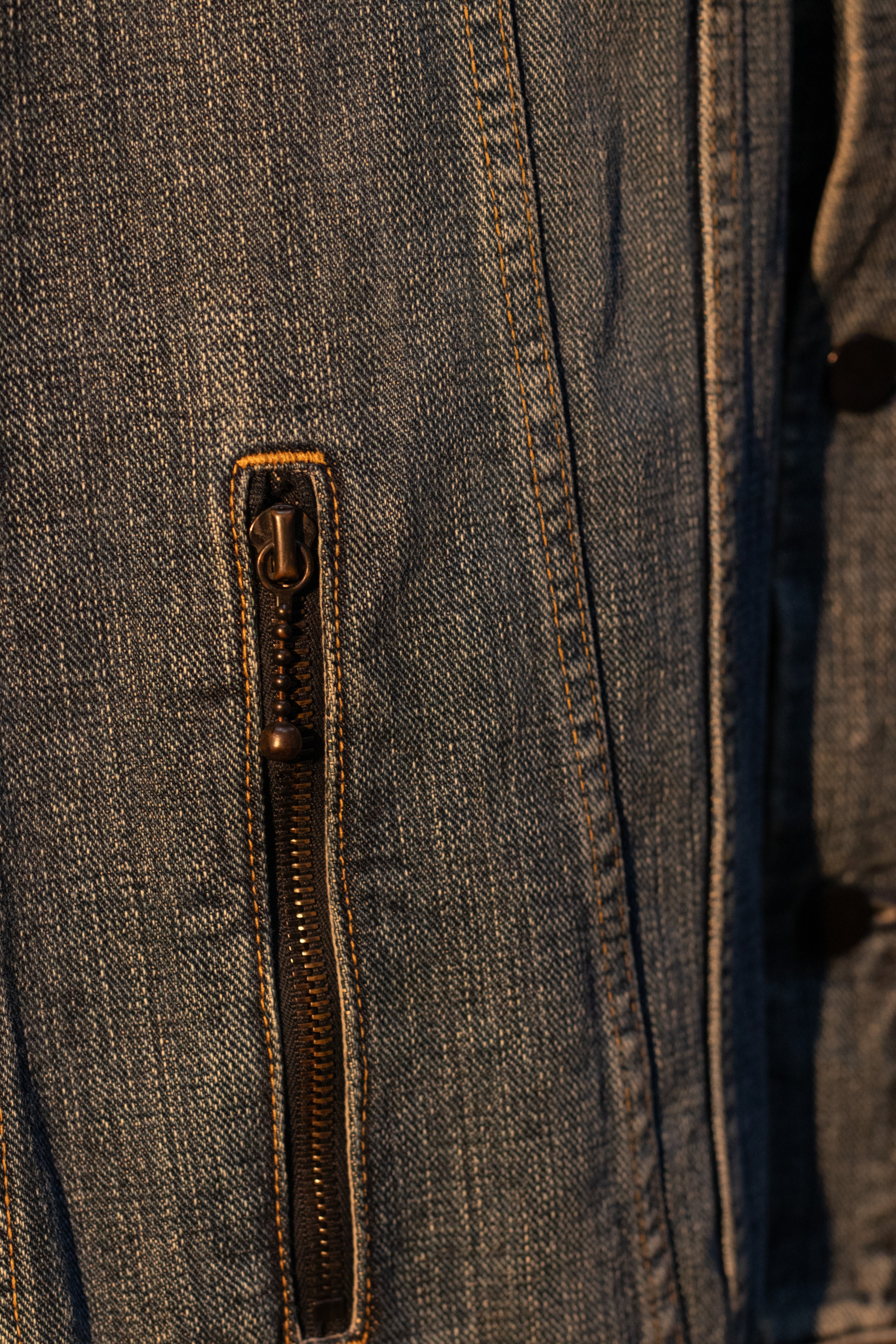 SS04 Number Nine "Dream Baby Dream" Sleeveless Denim Vest