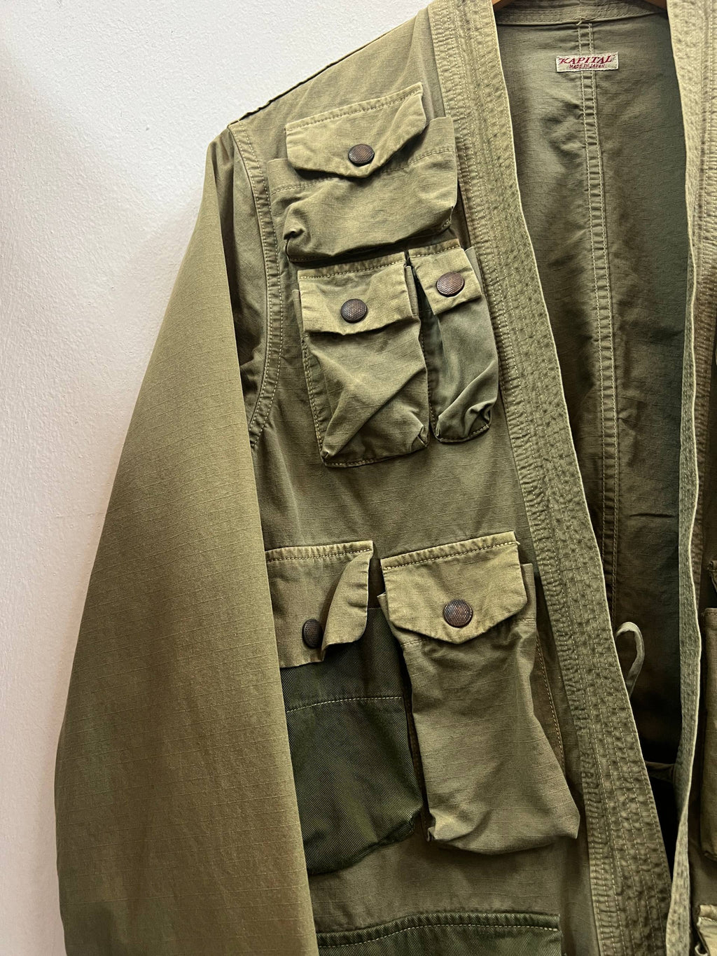 2019 Kapital Ripstop Fishing Kimono Jacket