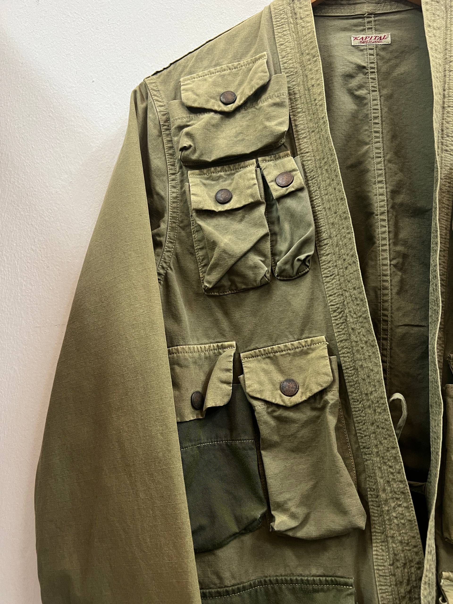 2019 Kapital Ripstop Fishing Kimono Jacket