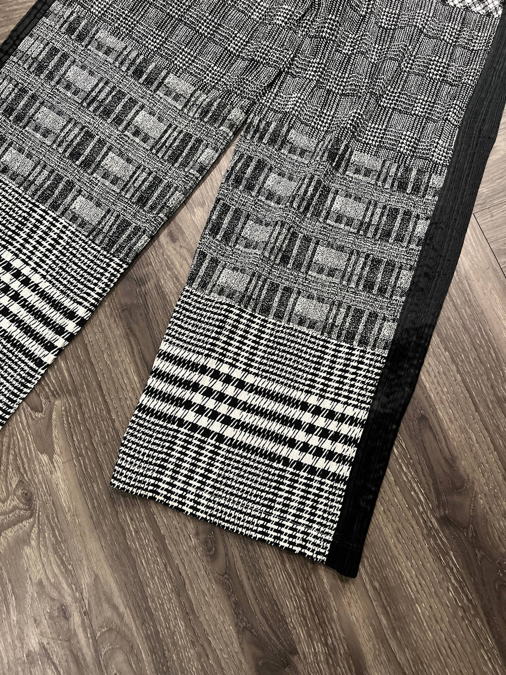 SS05 Issey Miyake Houndstooth Pleated Pants