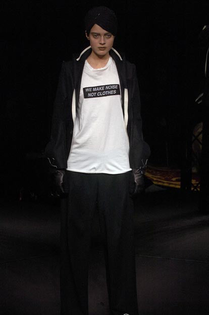 AW05 Undercover “Arts and Crafts” Deconstructed Wool Sculpted Jacket