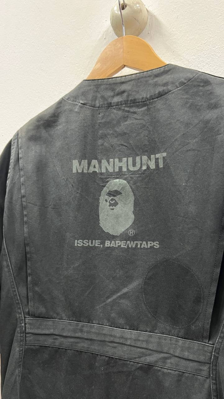 90s Bape x Wtaps NOWHERE Hand-Remade Hunting Jacket