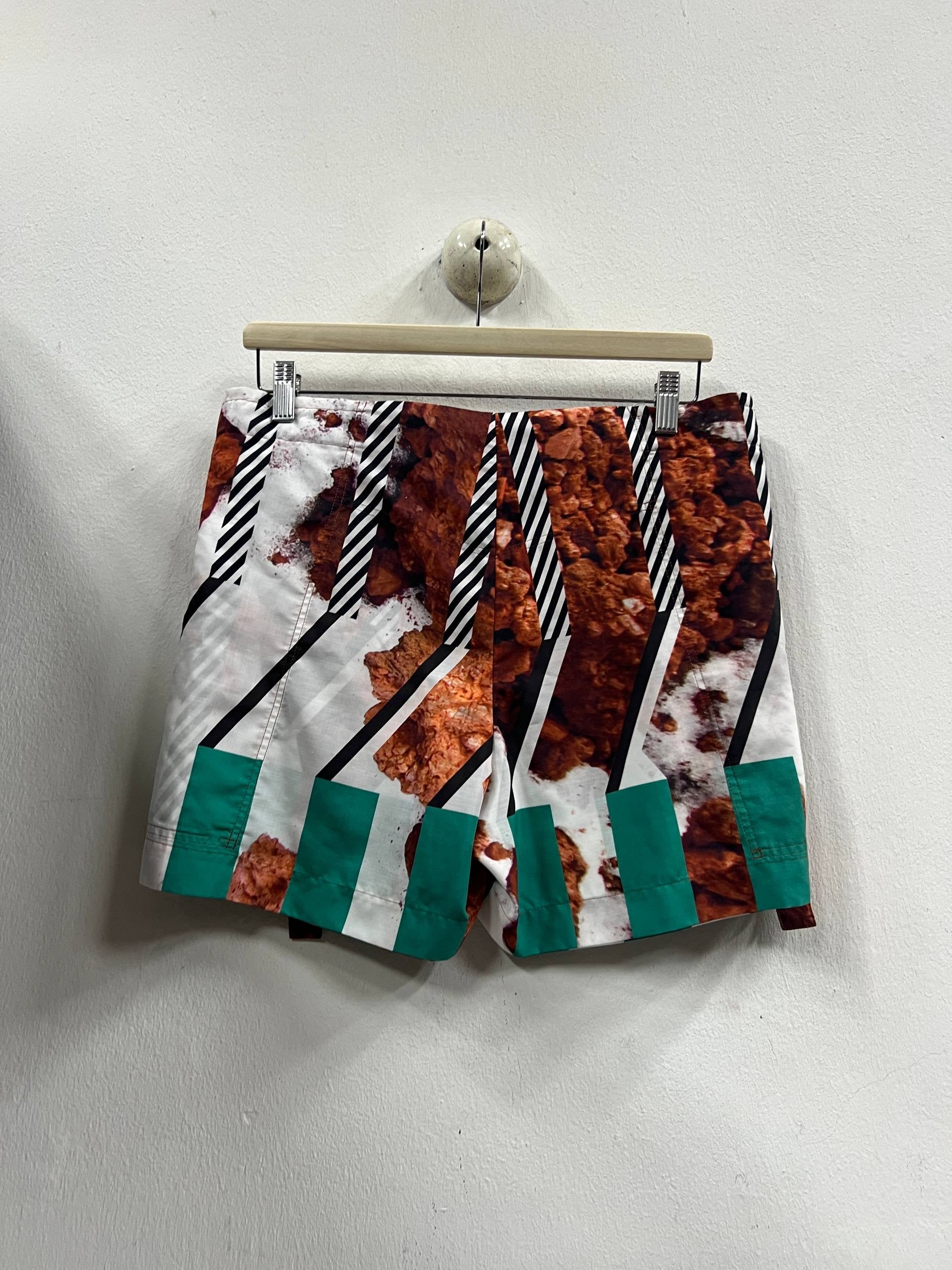 SAMPLE SS18 Issey Miyake Spectrum Wrap Shorts