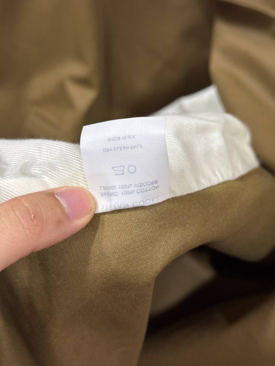 SS24 Stefan Cooke "Away" Short Waxed Coat