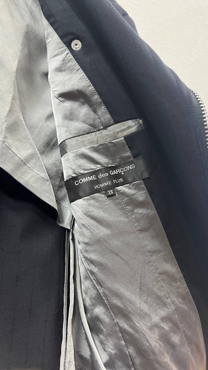 SS12 Comme Des Garcons Homme Plus Wool Mohair Rider Jacket