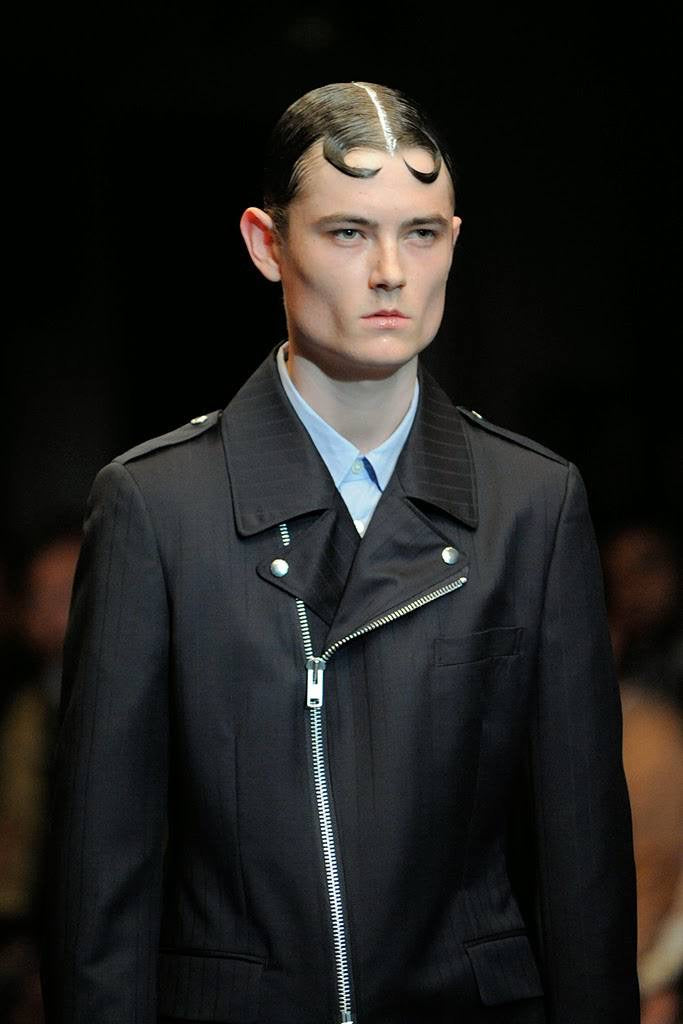 SS12 Comme Des Garcons Homme Plus Wool Mohair Rider Jacket