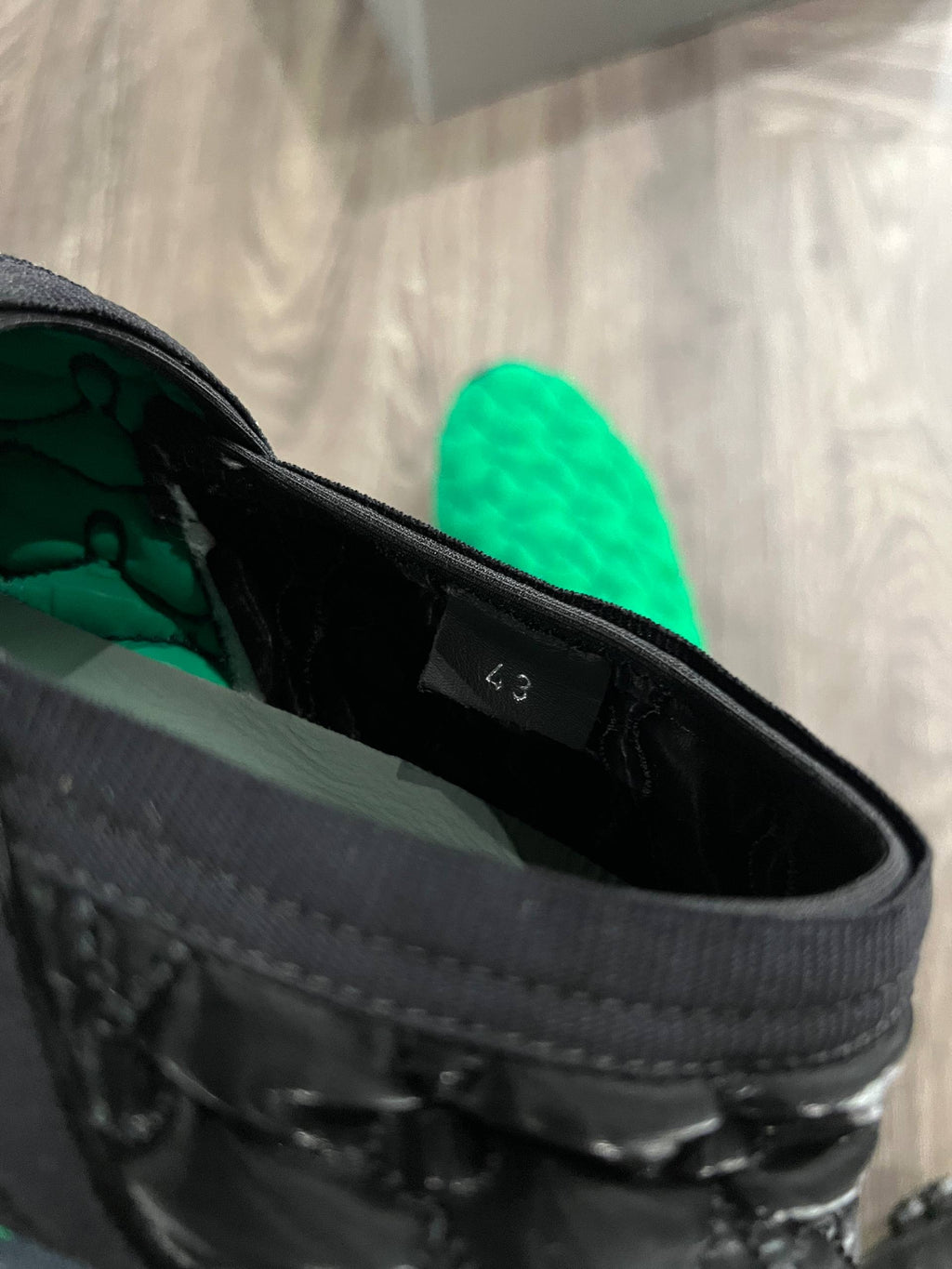 SS25 Kiko Kostadinov “Xenetic” Chlorophyll Solix Slipper