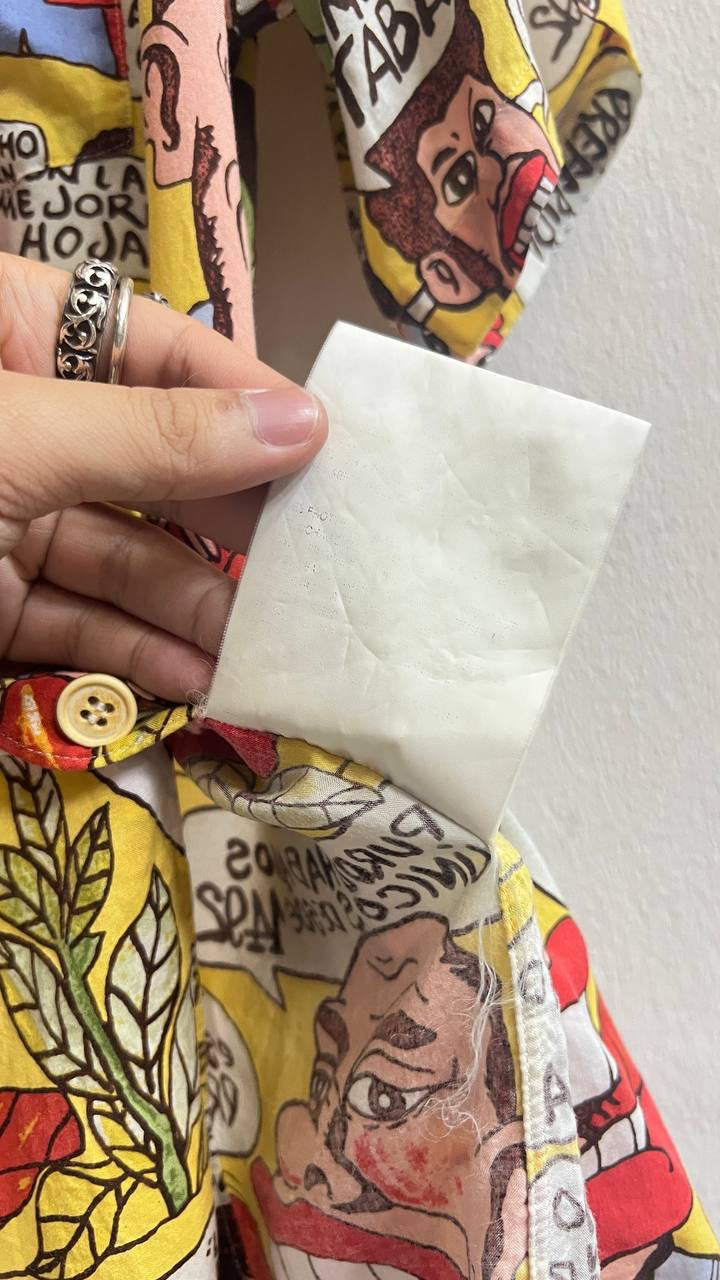 SS03 Comme Des Garcons Homme Cuba Rayon Shirt