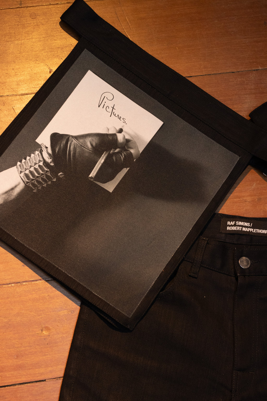 SS17 Raf Simons & Robert Mapplethorpe 'Pictures' Apron Denim