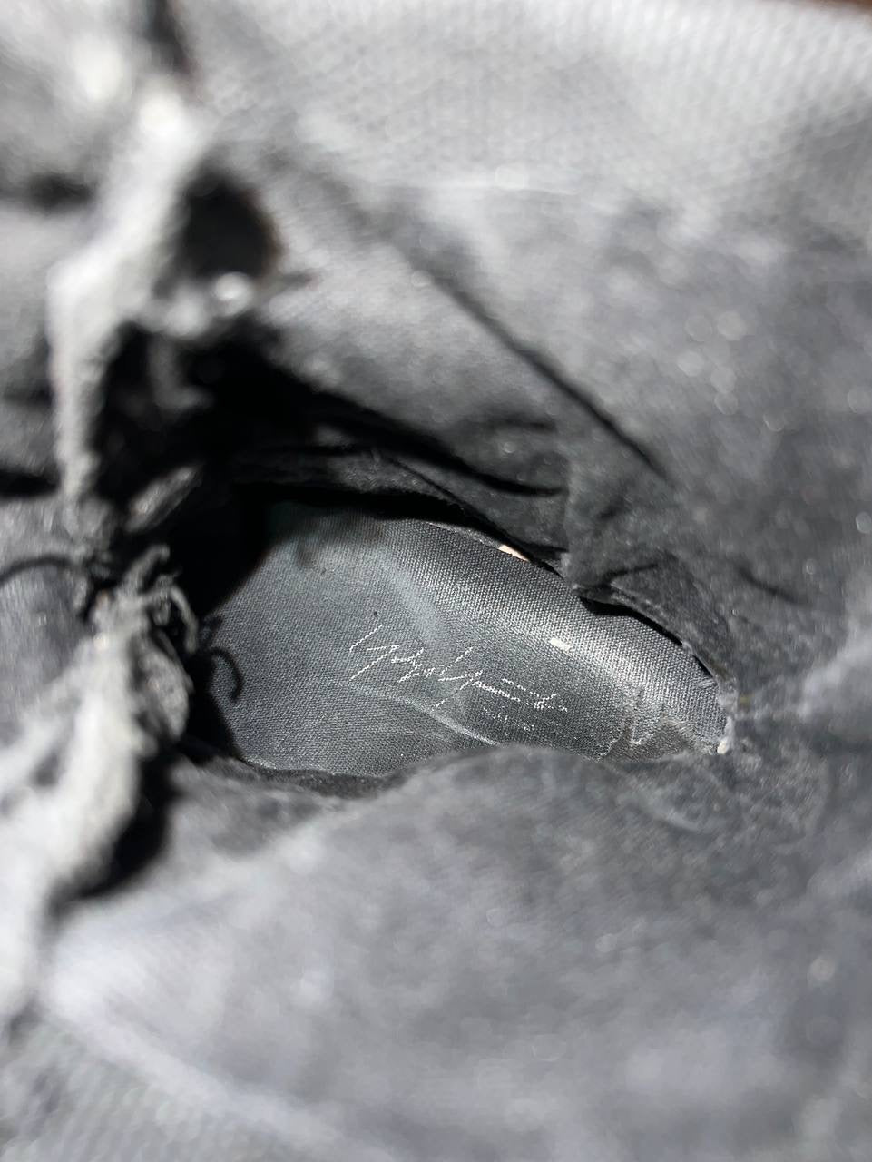 AW19 Yohji Yamamoto Pour Homme Vibram Distressed Boots