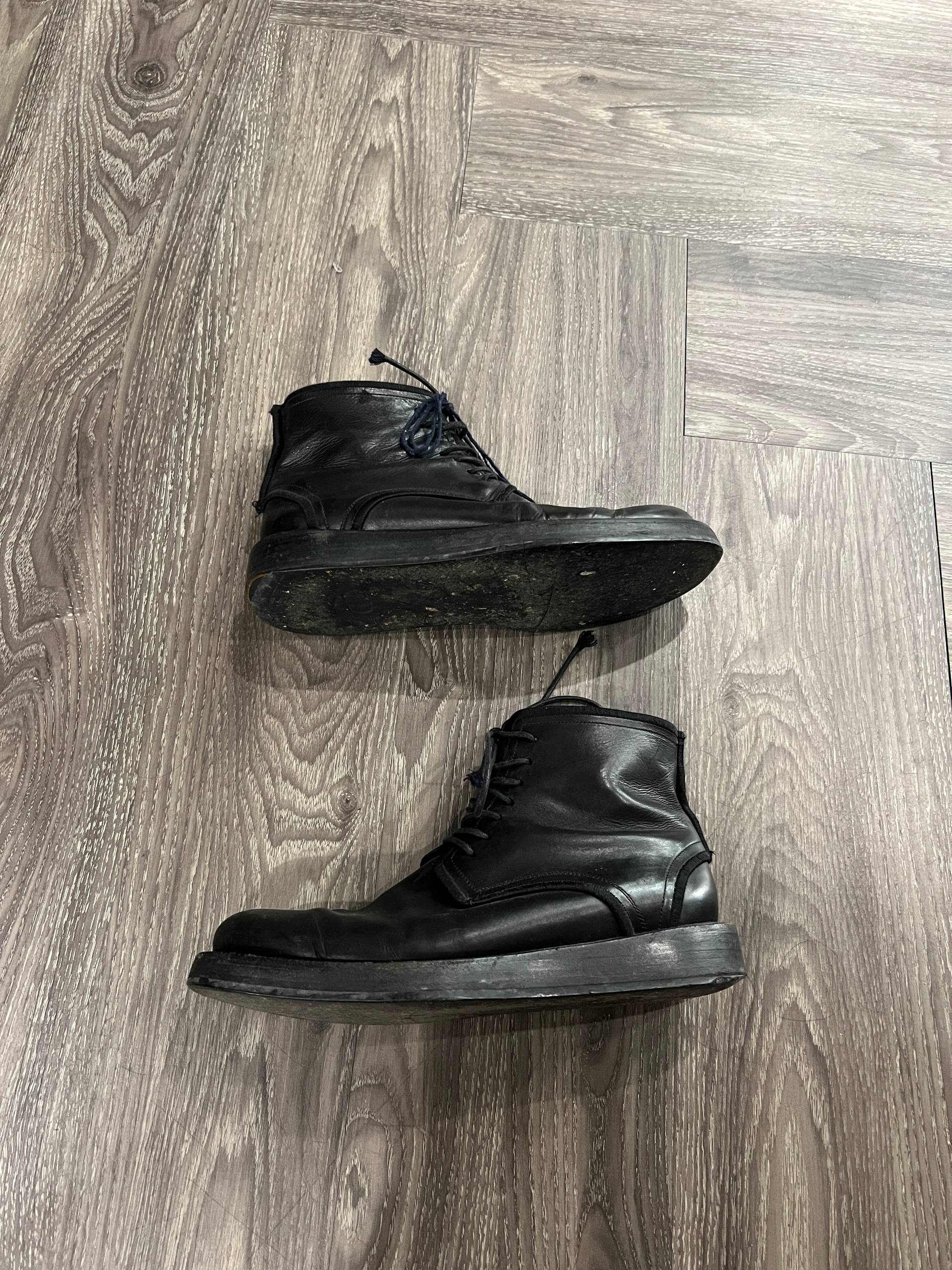 AW11 Dior Homme "Enfold/Unfold" Lace Up Ankle Boots