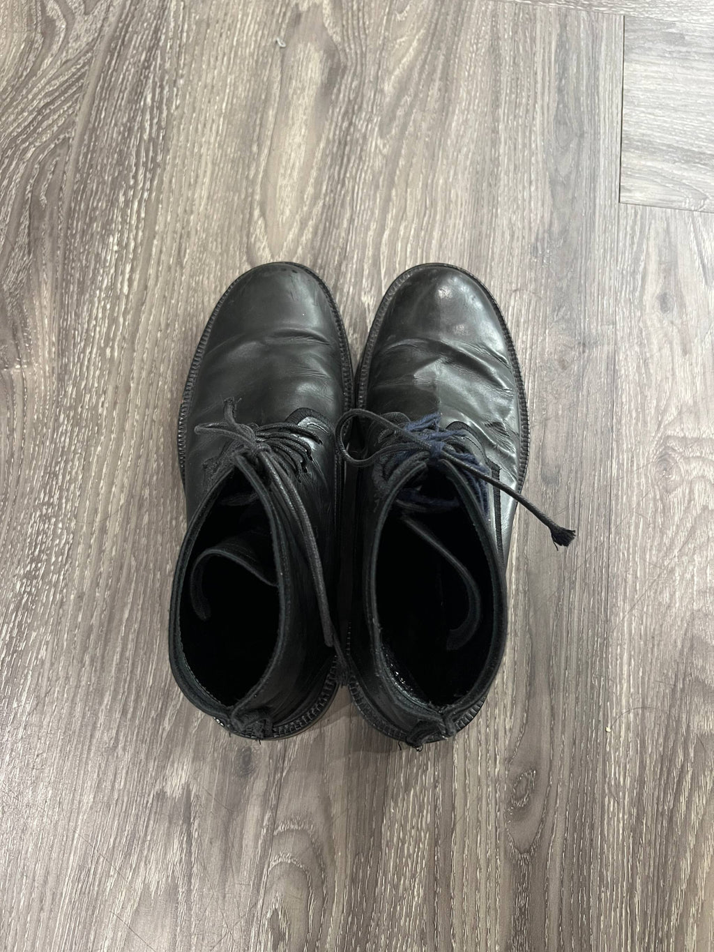 AW11 Dior Homme "Enfold/Unfold" Lace Up Ankle Boots