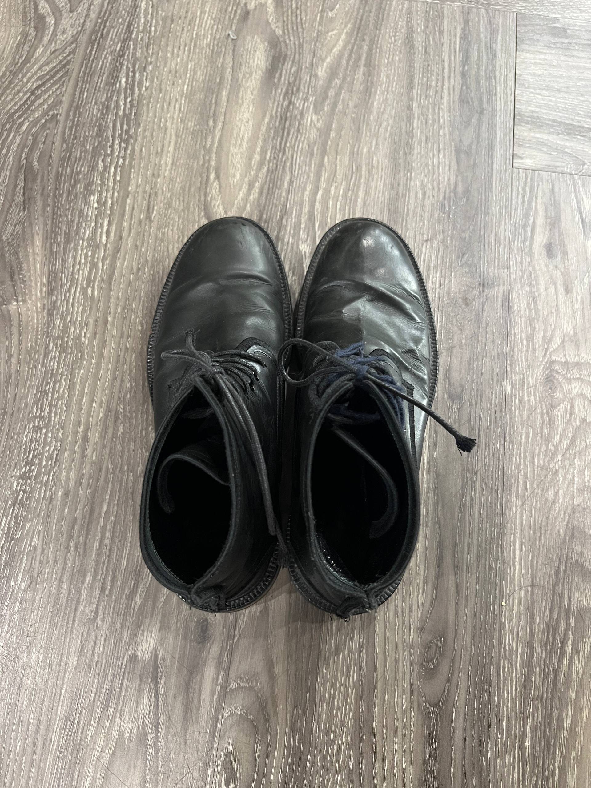 AW11 Dior Homme "Enfold/Unfold" Lace Up Ankle Boots