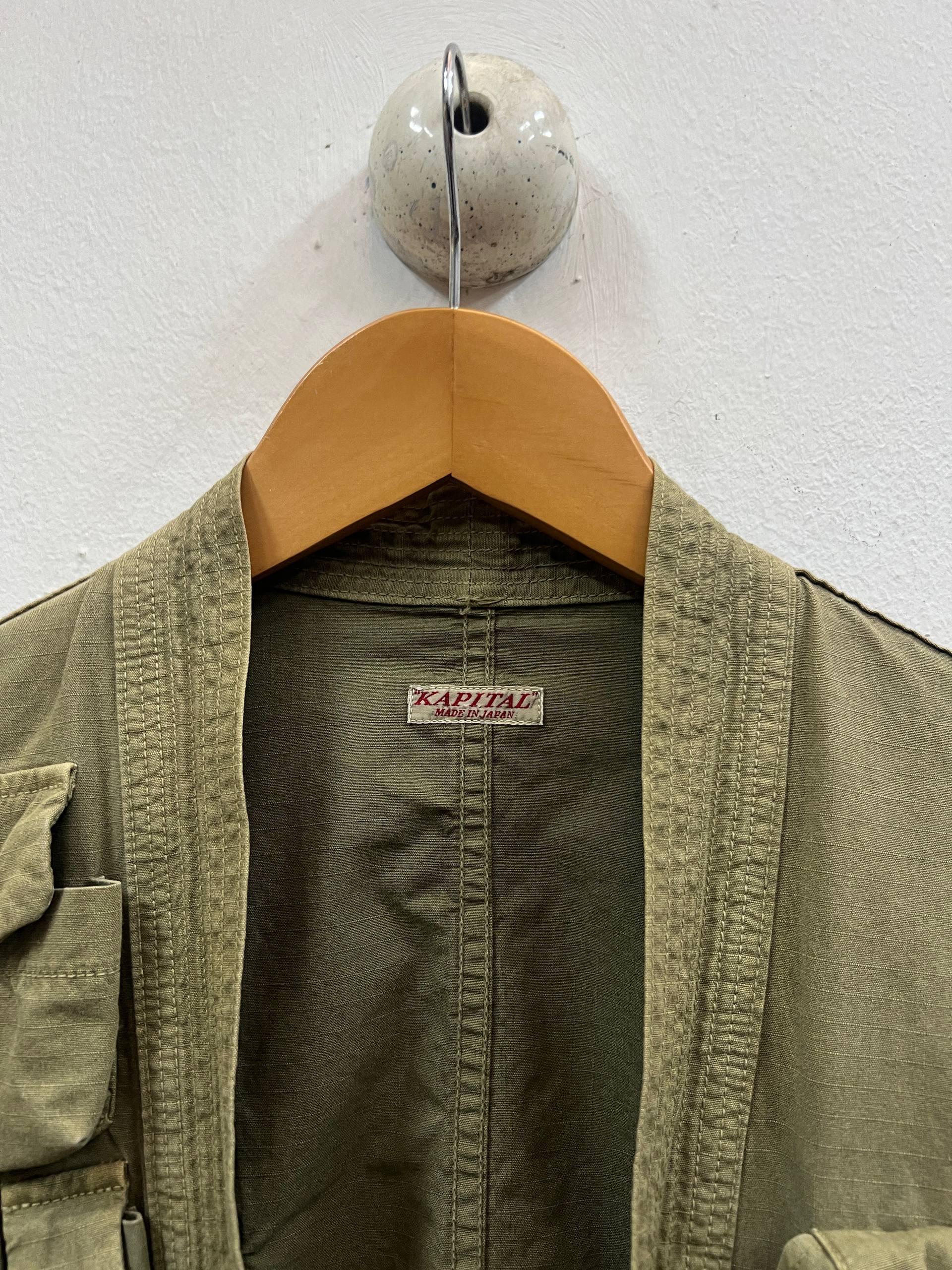 2019 Kapital Ripstop Fishing Kimono Jacket