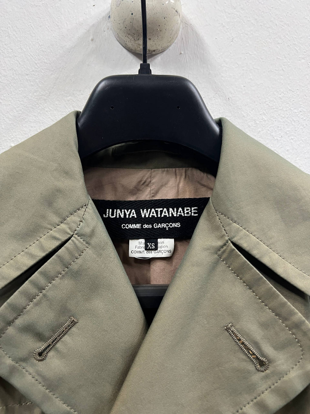 SS17 Junya Watanabe x 1UP Graffiti Trench Coat