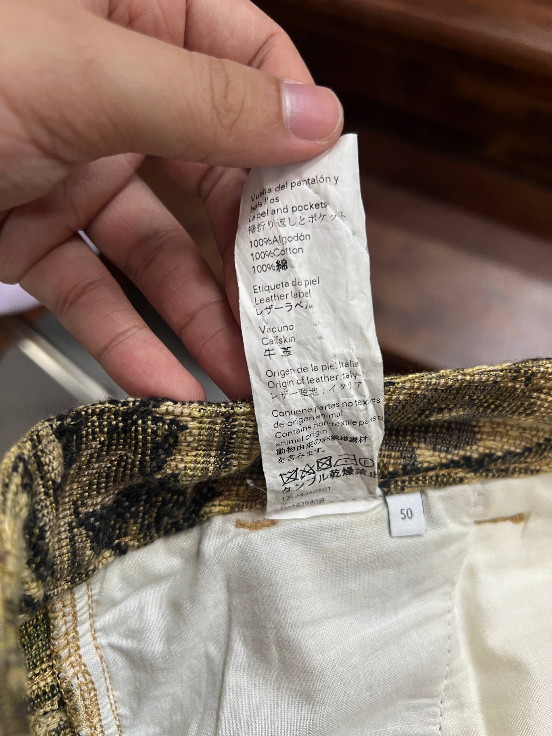 2017 Loewe x William Morris Floral Tapestry Fisherman Pants