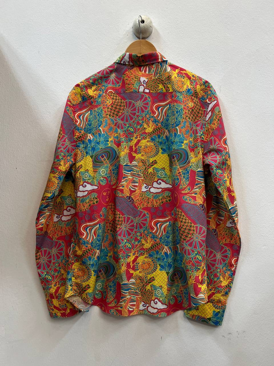 AW01 Comme Des Garcons Homme Plus “Looking At Different World” Psychedelic Shirt