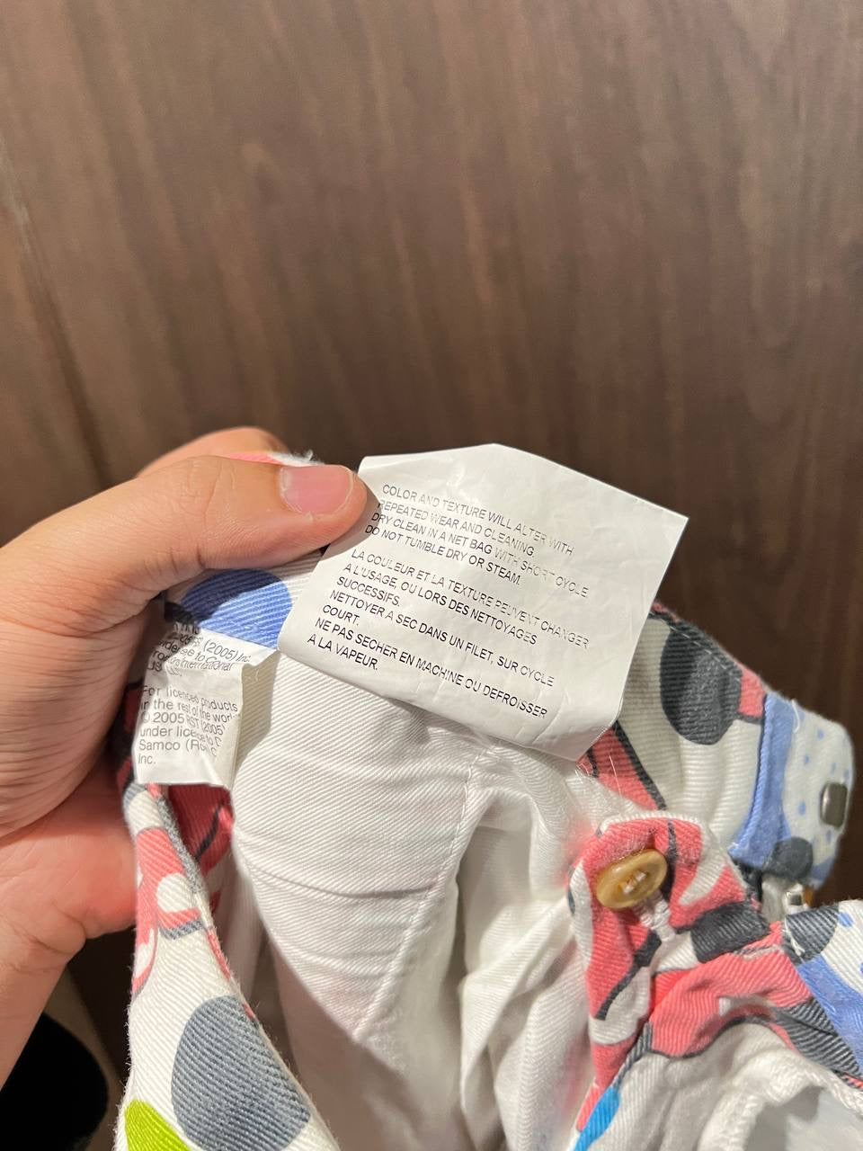 SS06 Comme Des Garçons Homme Plus x The Rolling Stones Patchwork Pants