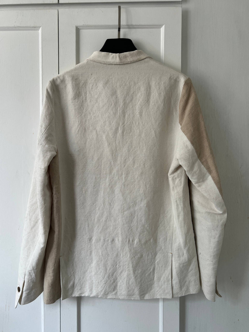 SS20 Archivio J.M. Ribot Antique Handwoven Linen Jacket