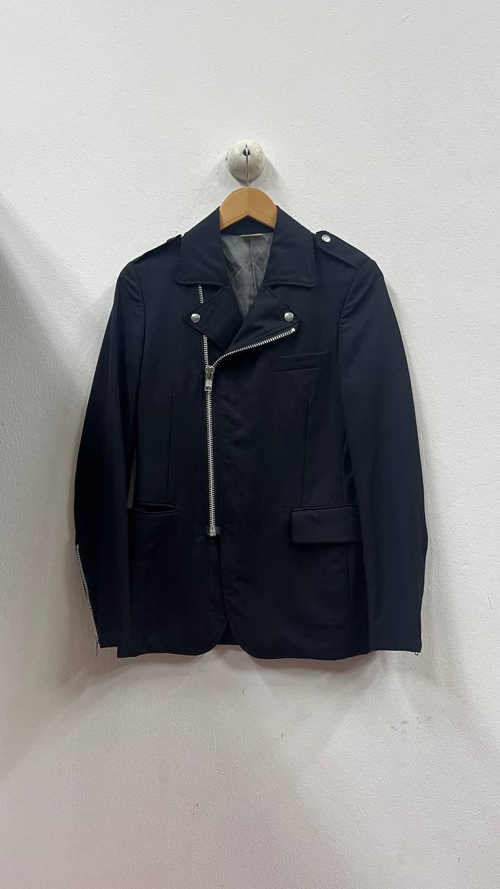 SS12 Comme Des Garcons Homme Plus Wool Mohair Rider Jacket