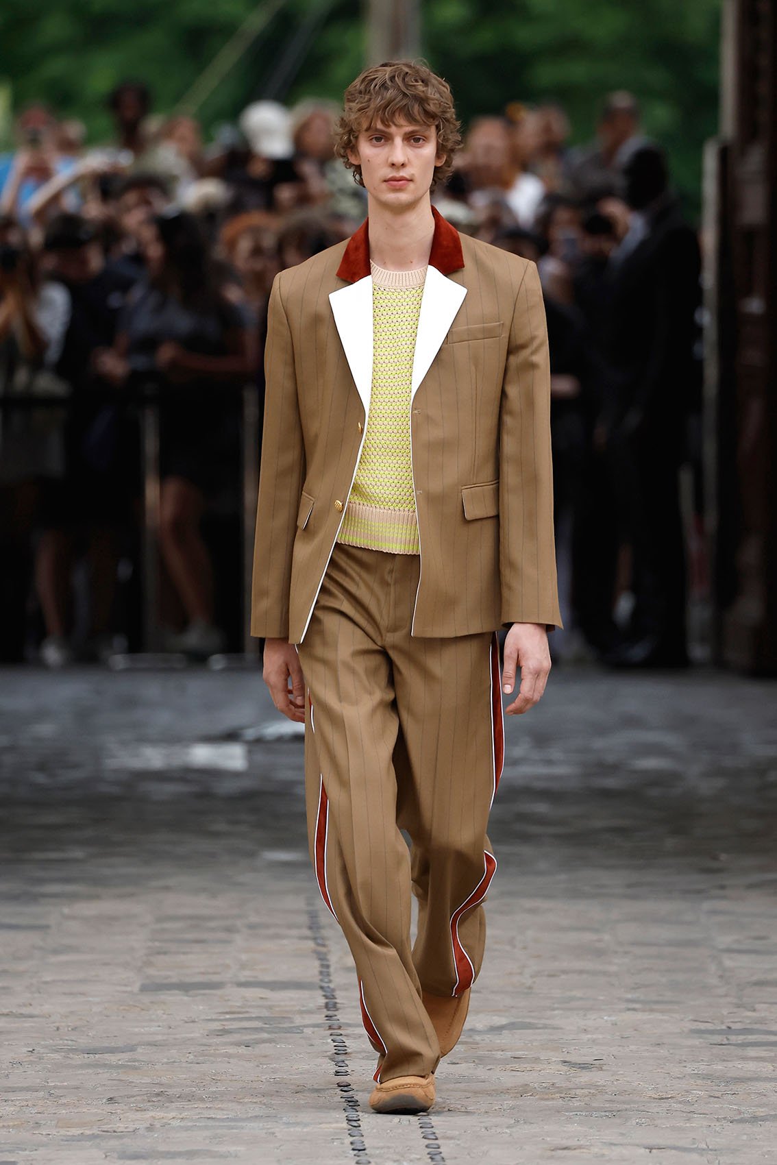 SS24 Wales Bonner “Marathon” Knitted Vest