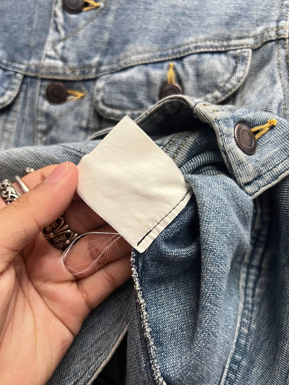 SS04 Undercover Languid Soft Cotton Denim Jacket 