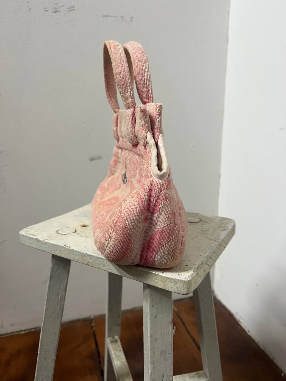 90s Vivienne Westwood Terry Cloth Crown Mini Bag