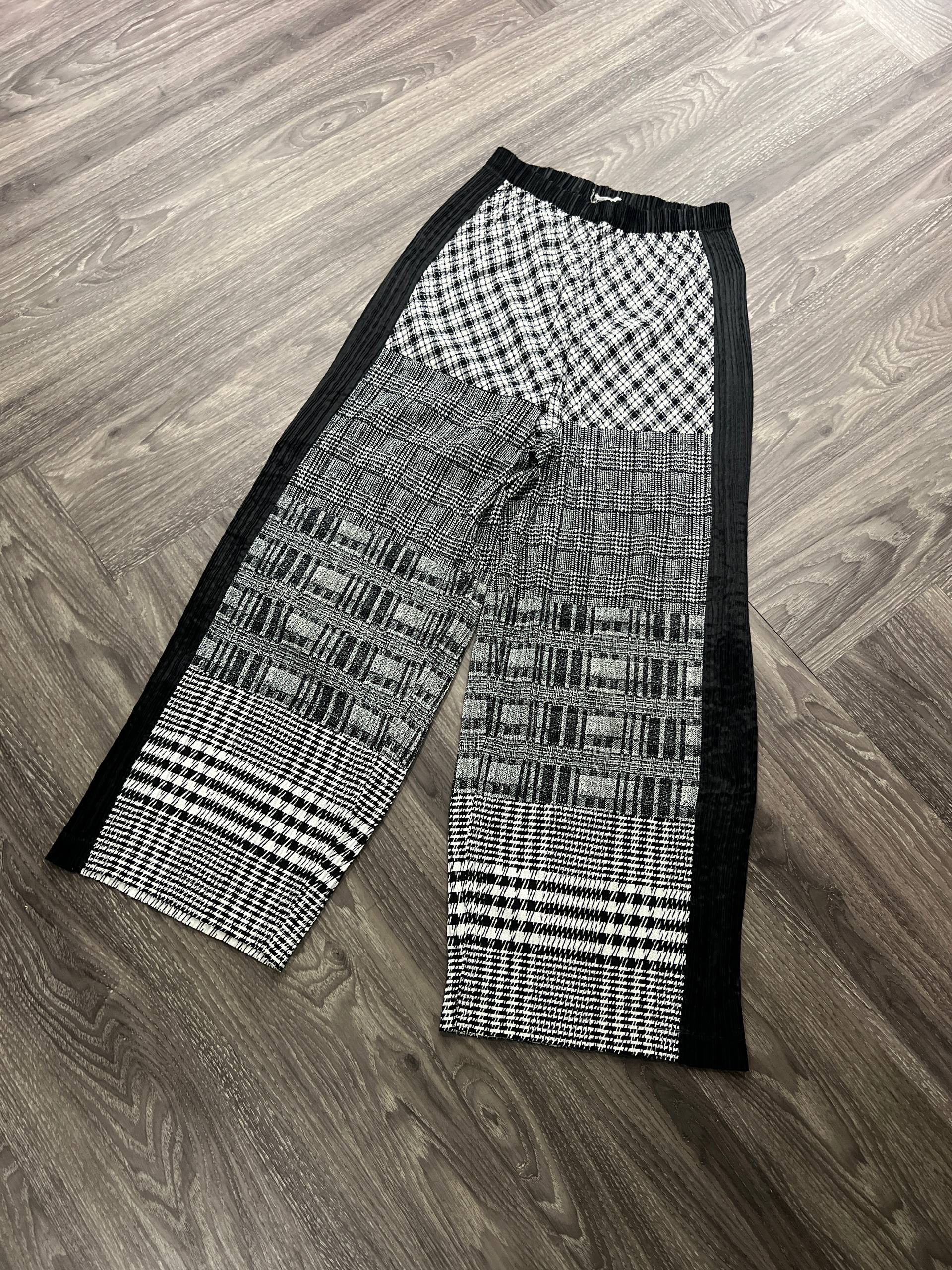 SS05 Issey Miyake Houndstooth Pleated Pants