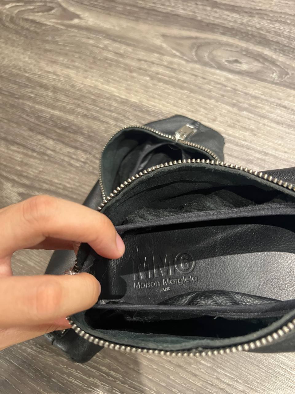 Pre Fall 2021 MM6 Maison Margiela Pencil Case Square Toe Ballerina Flats