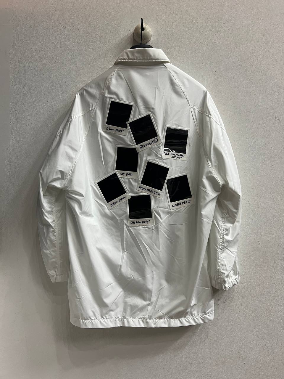 SS21 Doublet Polaroid Film Coach Jacket