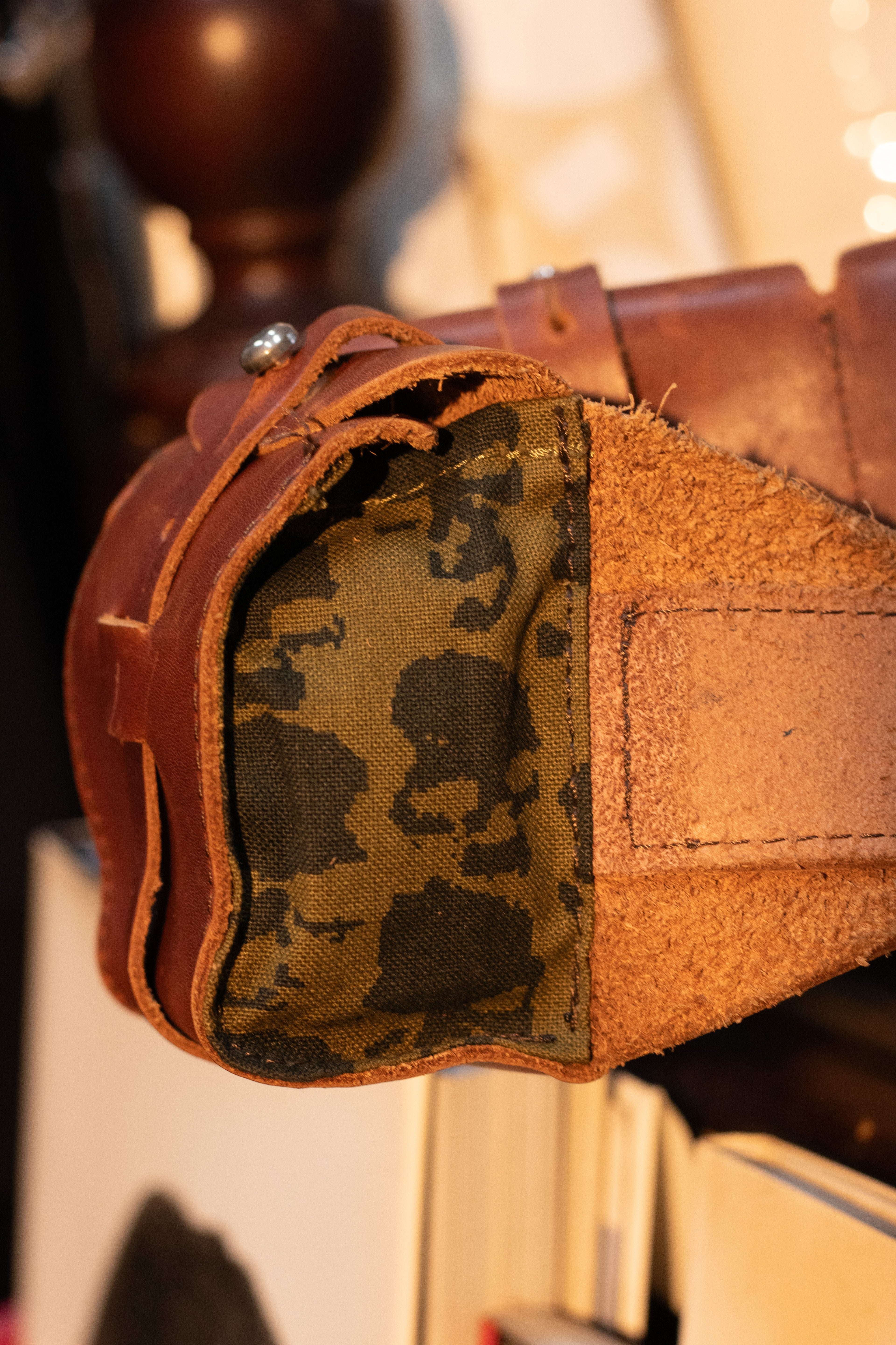 SS96 Undercover "Under The Cover" Leather Ammo Belt