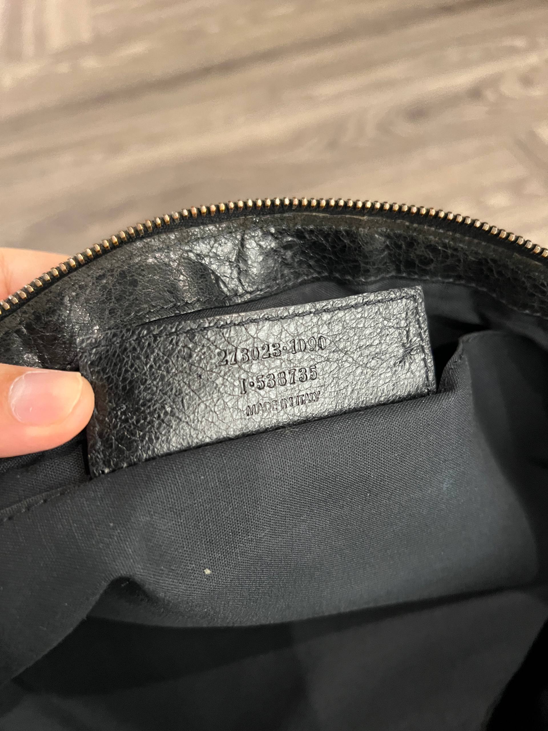 AW13 Balenciaga x Barneys New York Motocross Classic Lambskin Clip Large Clutch