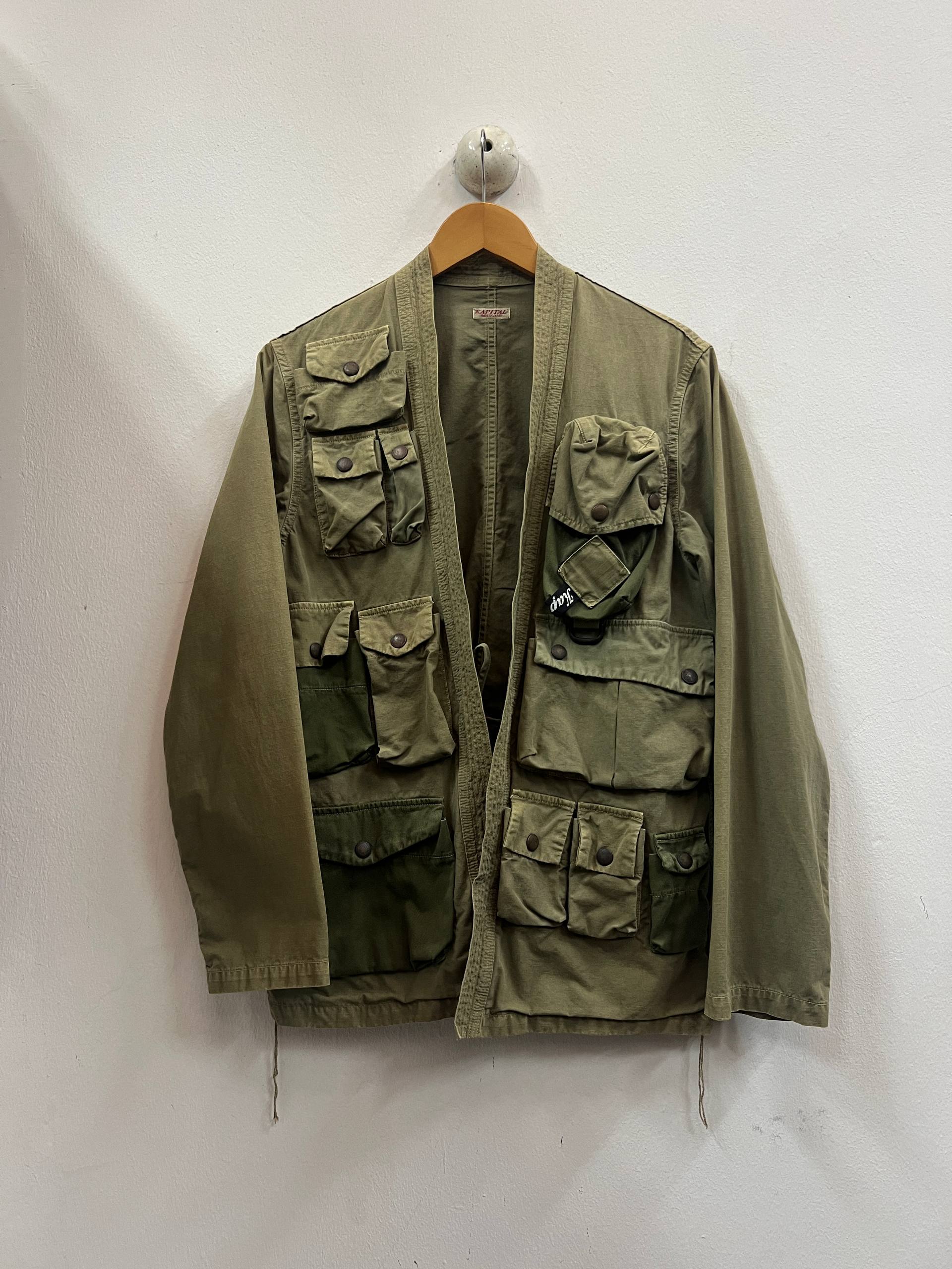 2019 Kapital Ripstop Fishing Kimono Jacket