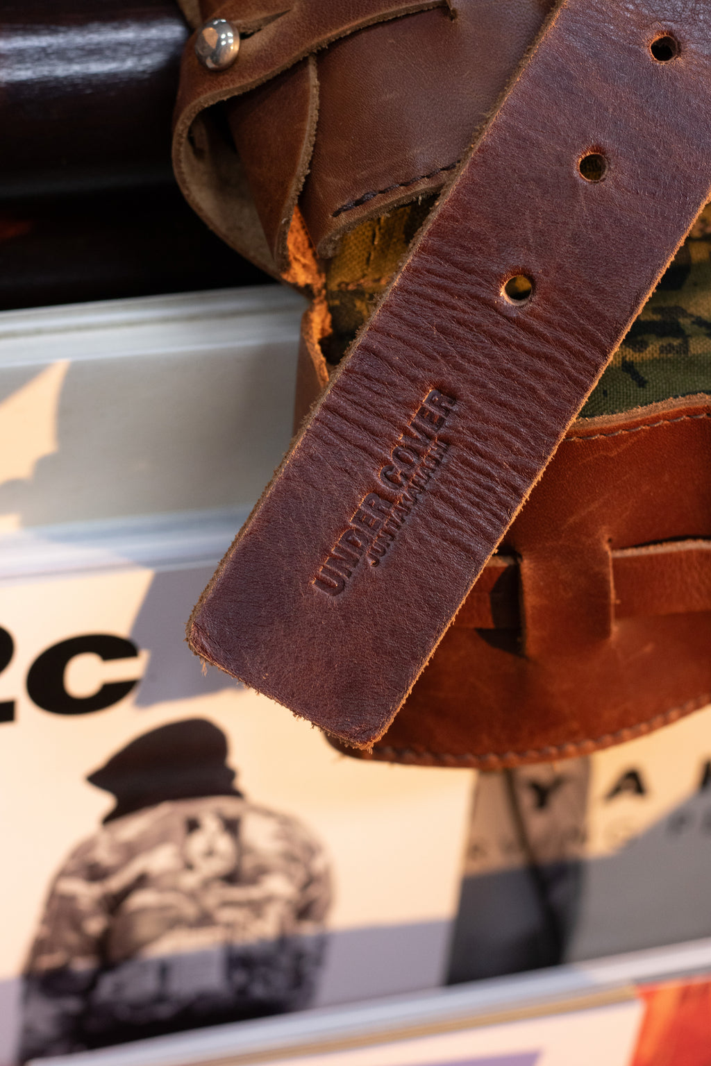 SS96 Undercover "Under The Cover" Leather Ammo Belt