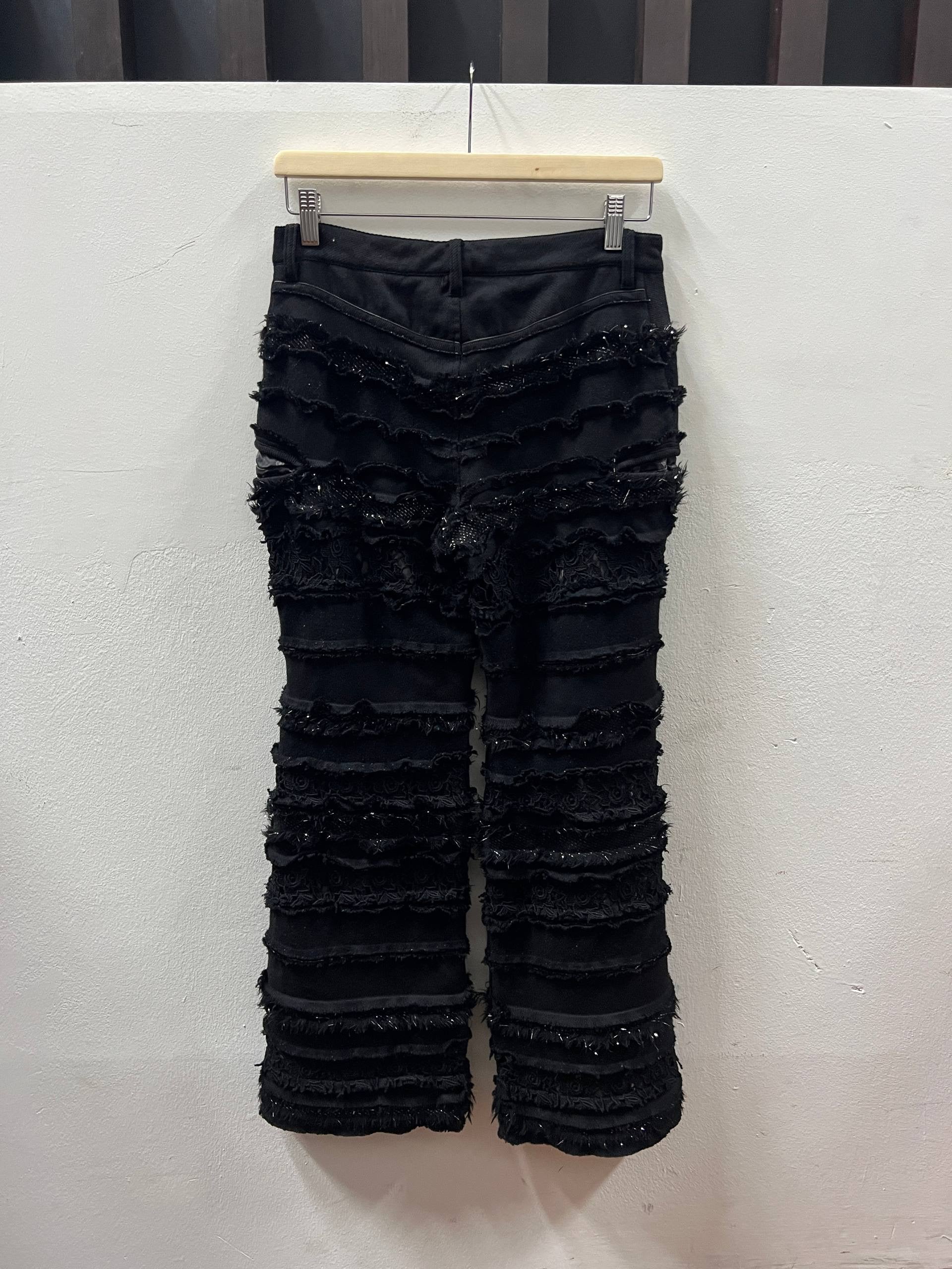 HaaT by Issey Miyake Patchwork Hagi Pants