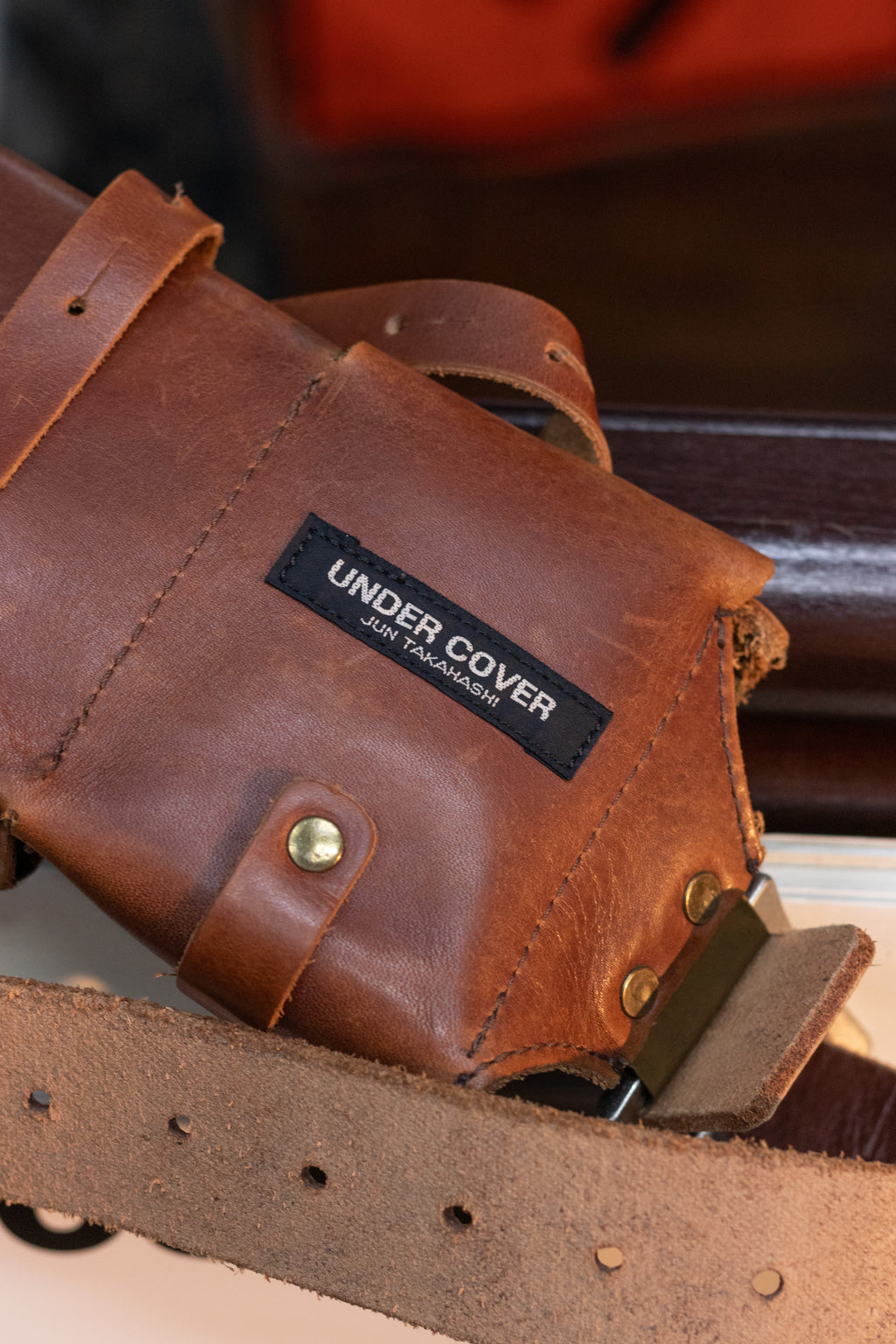 SS96 Undercover "Under The Cover" Leather Ammo Belt