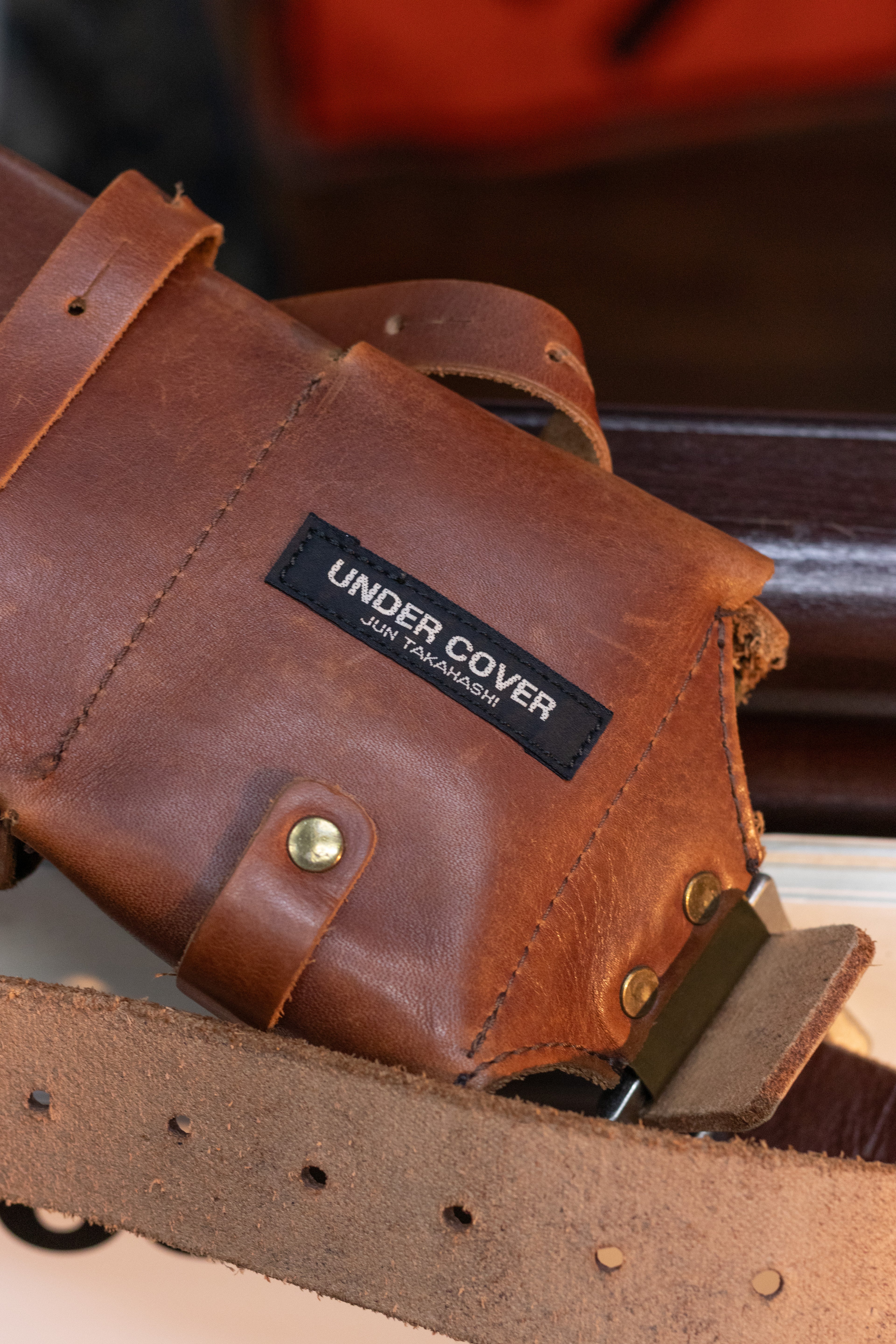 SS96 Undercover "Under The Cover" Leather Ammo Belt