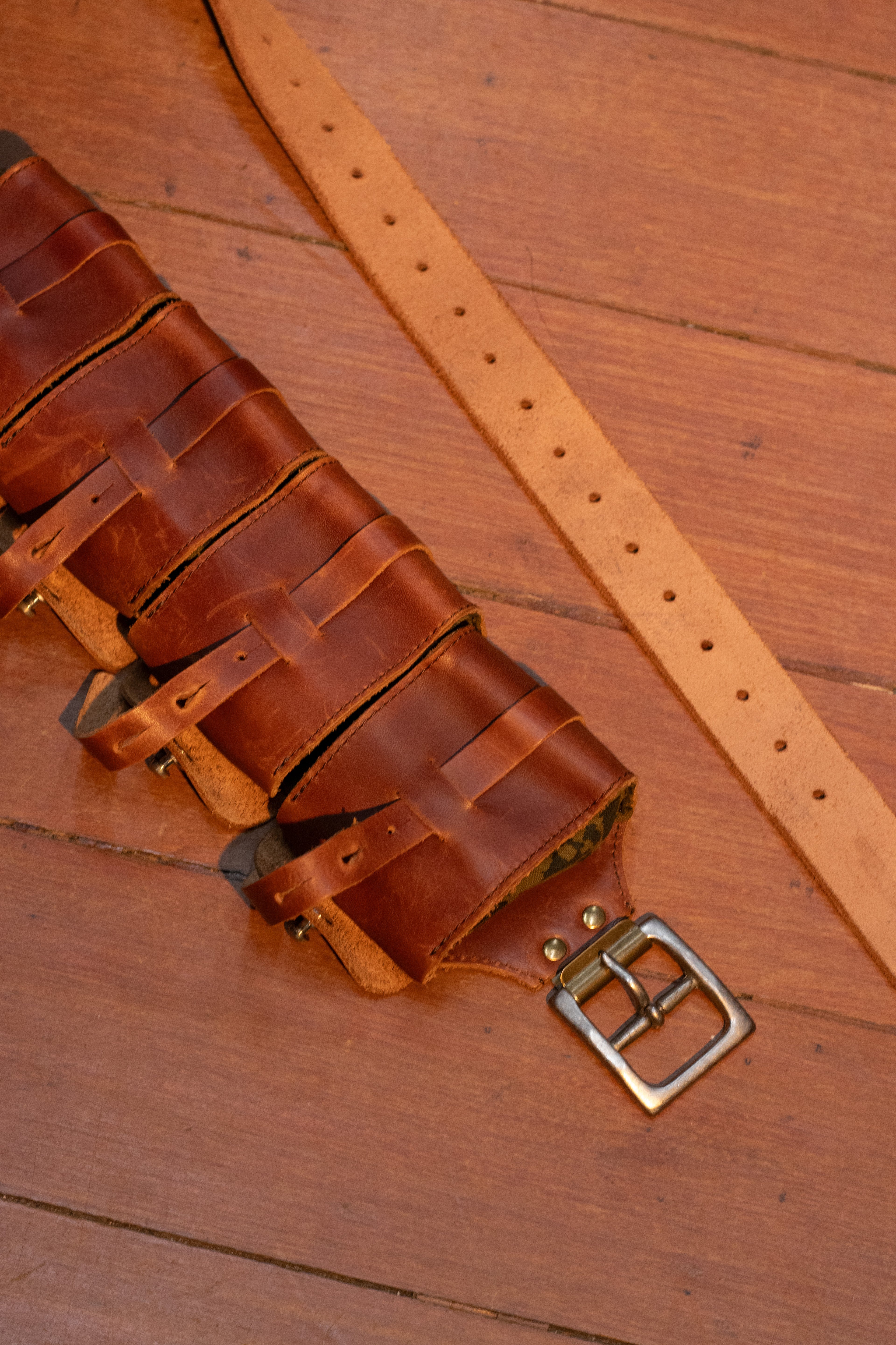 SS96 Undercover "Under The Cover" Leather Ammo Belt