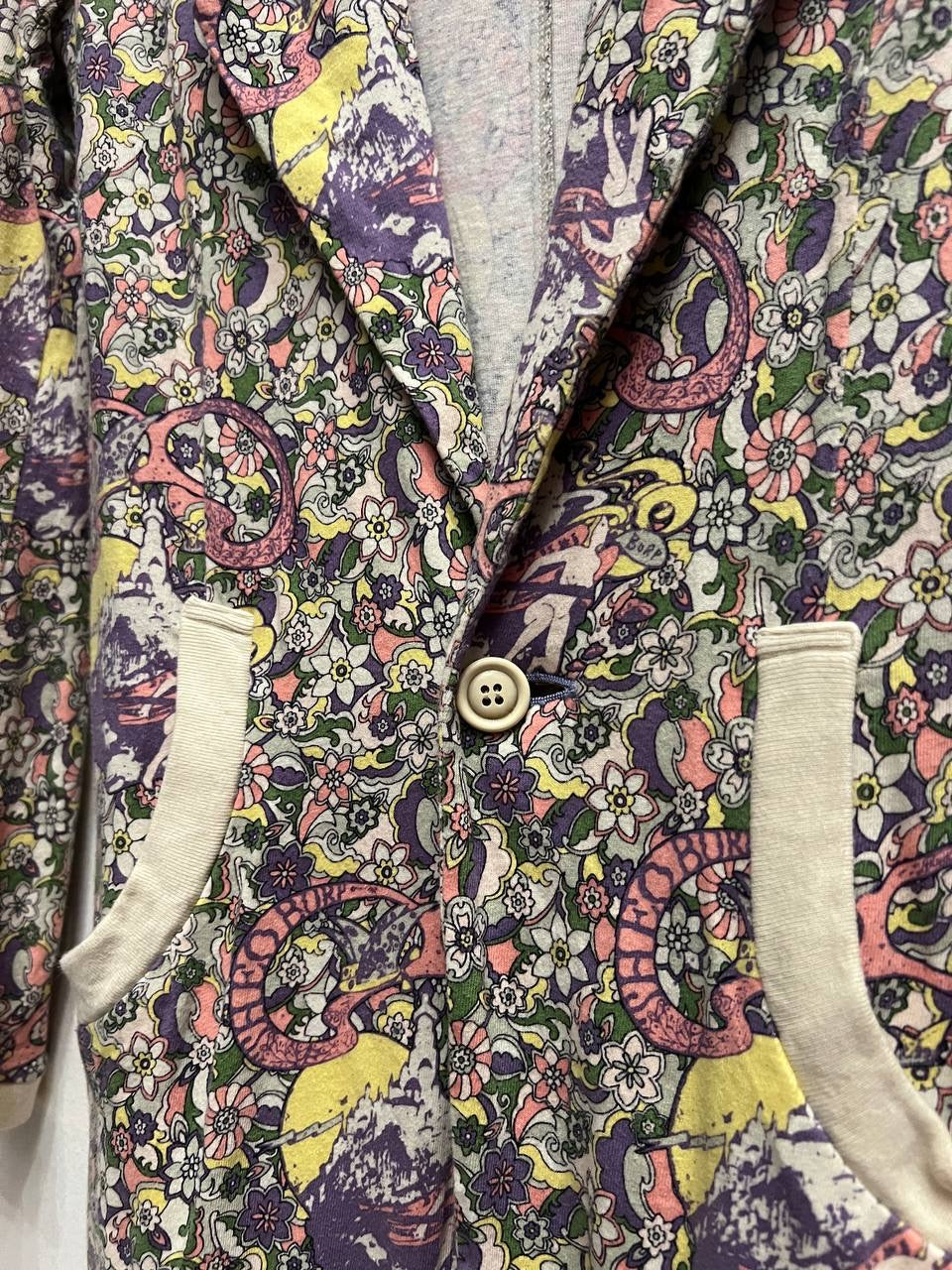 SS06 Undercover T Deconstructed Floral Jacket