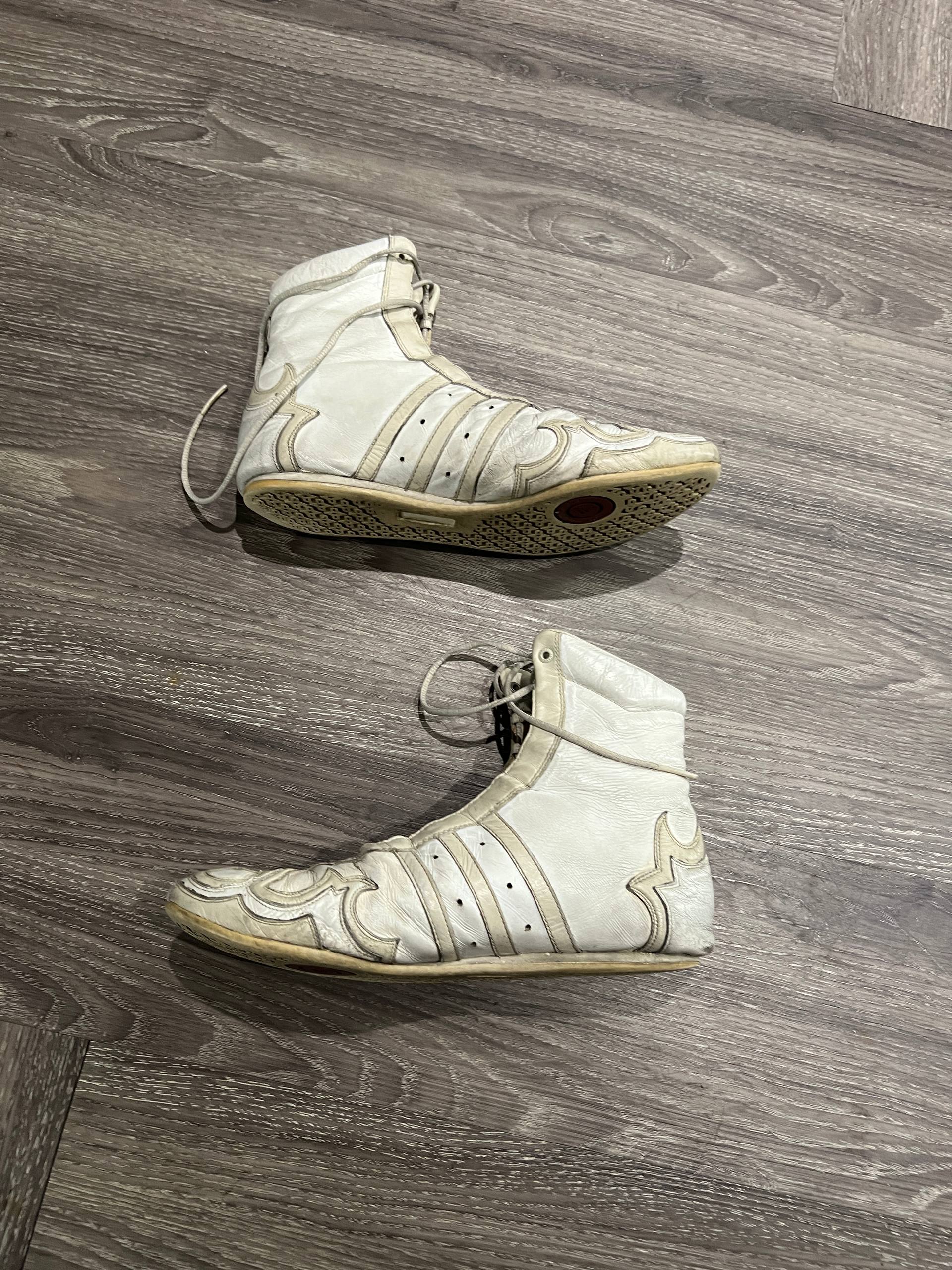 SS02 Yohji Yamamoto x Adidas Prajna Highs Leather Boxing Boots