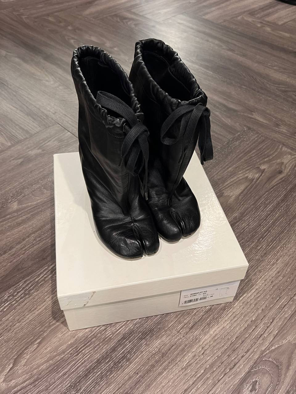 AW17 Maison Margiela Drawstring Balloon Tabi Boots