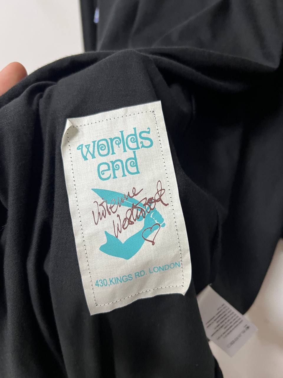 Worlds End Vivienne Westwood Squiggle Sash Long Sleeve