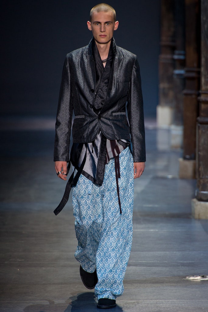 SS13 Ann Demeulemeester Single Breasted Mimosa Blazer Jacket