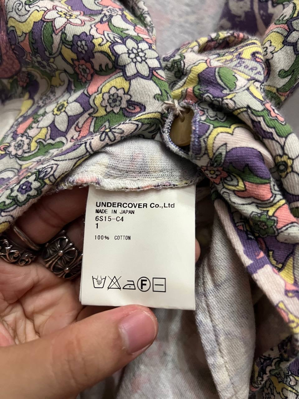 SS06 Undercover T Deconstructed Floral Jacket