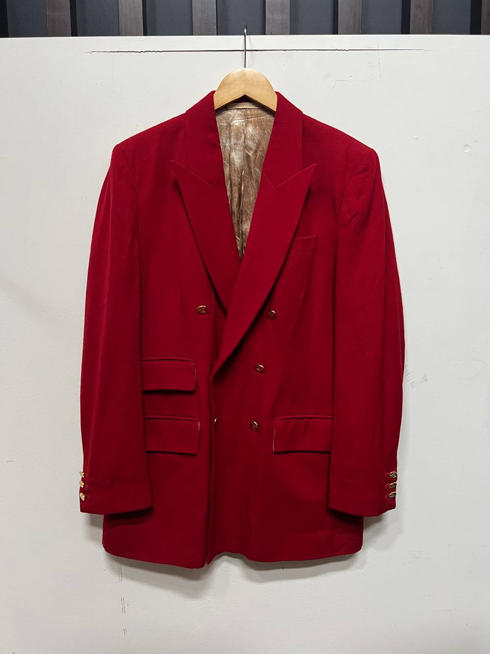 Early 90s Vivienne Westwood Gold Label Double Breasted Red Blazer