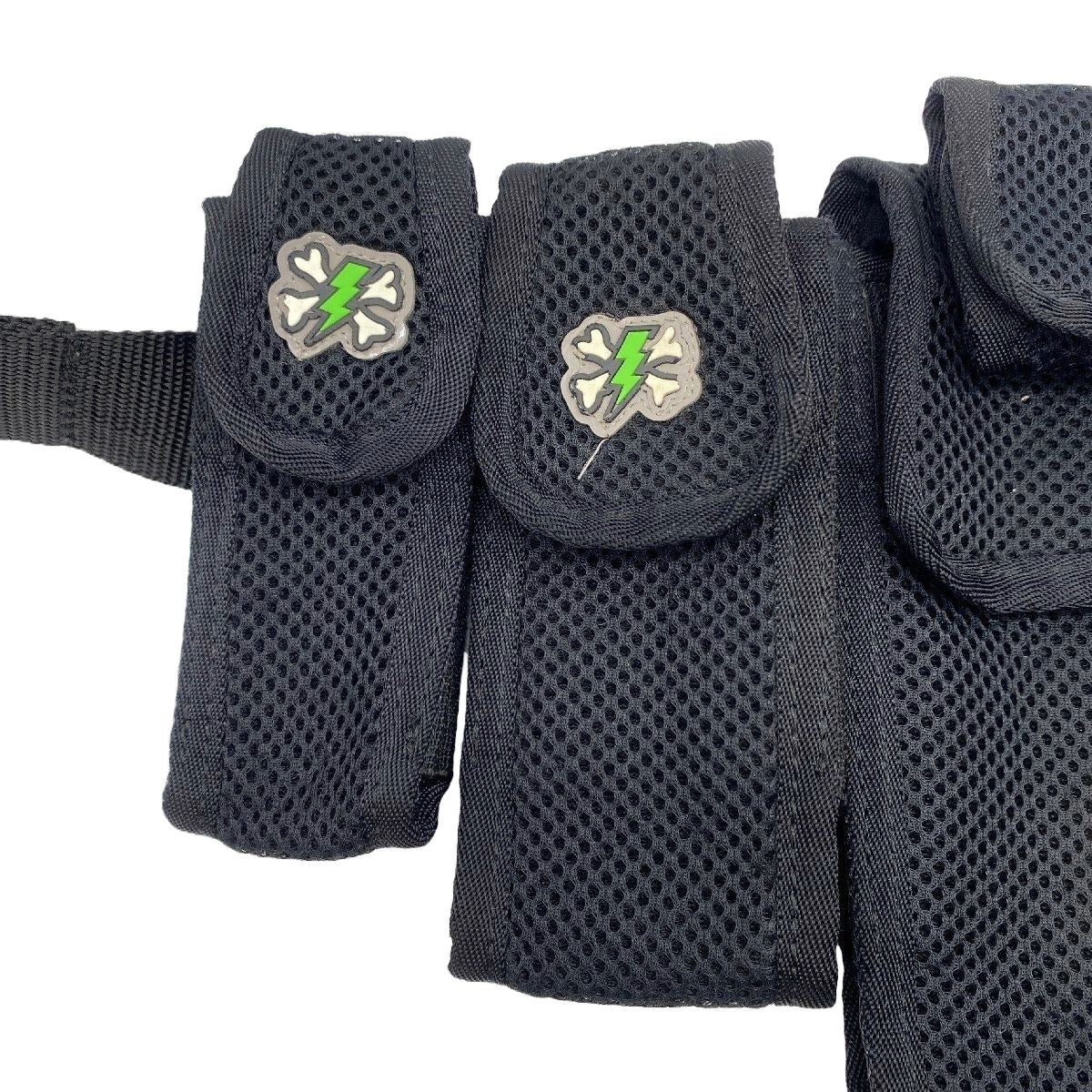 SS01 Undercover Interlocking Panels Black Utility Bandolier Belt