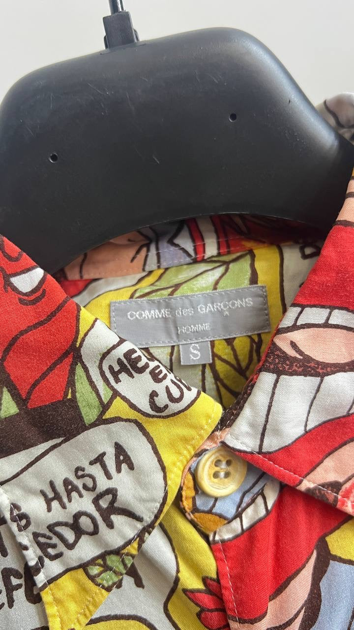 SS03 Comme Des Garcons Homme Cuba Rayon Shirt