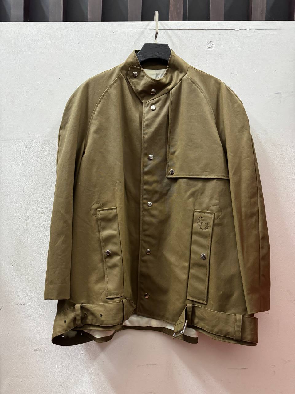 SS24 Stefan Cooke "Away" Short Waxed Coat