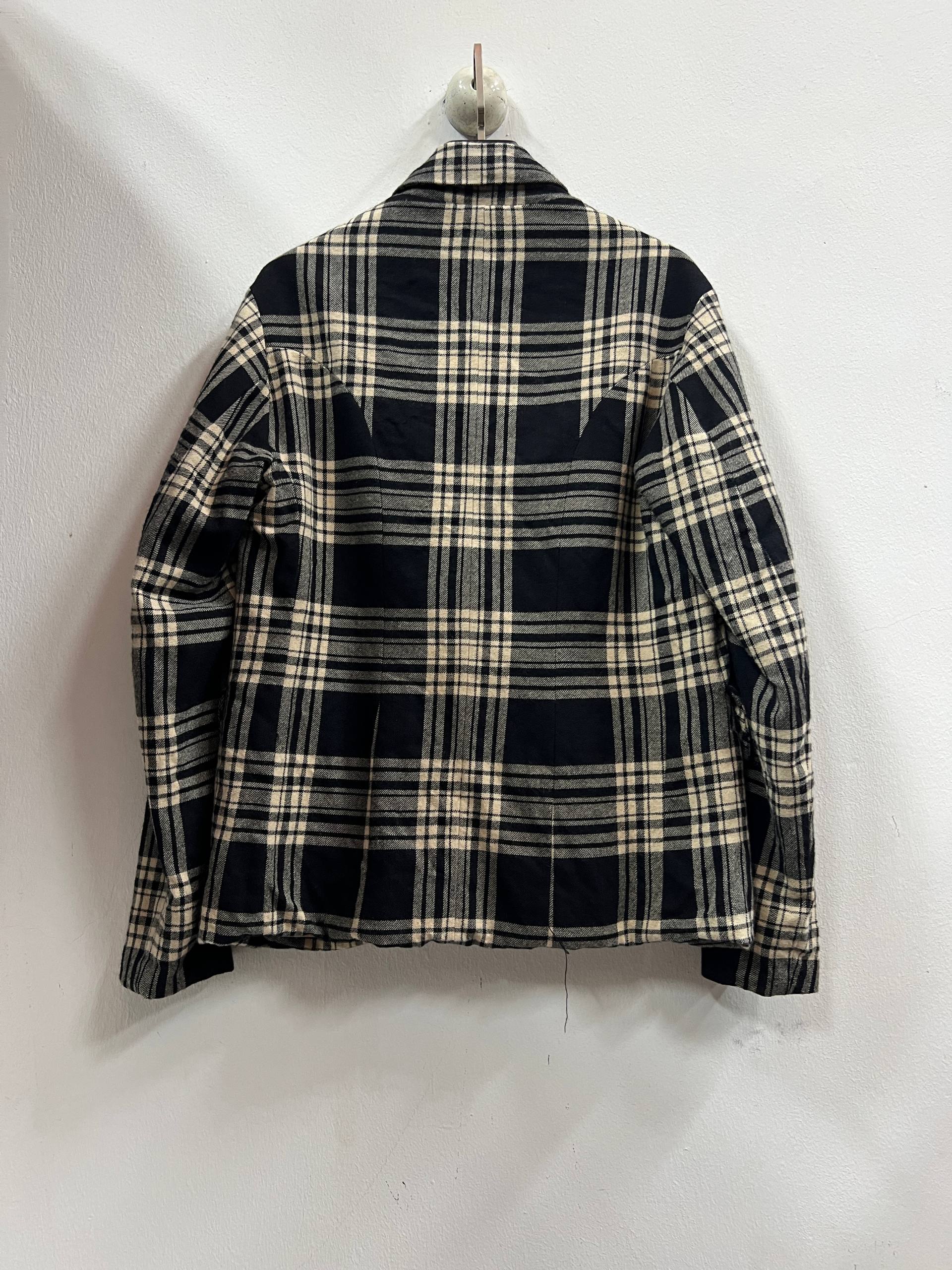 AW20 John Alexander Skelton Tea Dyed Plaid Jacket